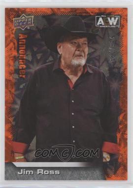 2022 Upper Deck AEW All Elite Wrestling - [Base] - Dynamite #91 - Crew - Jim Ross /299