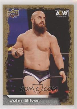 2022 Upper Deck AEW All Elite Wrestling - [Base] - Gold #25 - John Silver