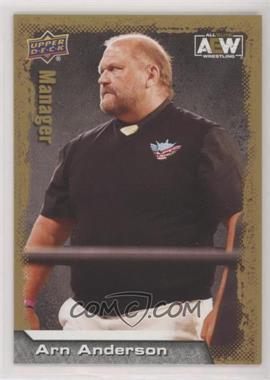 2022 Upper Deck AEW All Elite Wrestling - [Base] - Gold #95 - Crew - Arn Anderson