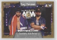 Tag Teams - Santana, Ortiz #/10