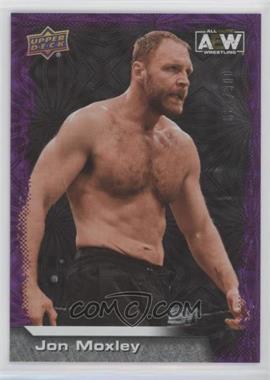2022 Upper Deck AEW All Elite Wrestling - [Base] - Purple Pyro #40 - Jon Moxley /199