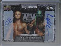 Tag Teams - Jungle Boy, Luchasaurus #/25