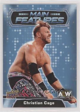 2022 Upper Deck AEW All Elite Wrestling - Main Features #MF-12 - Christian Cage