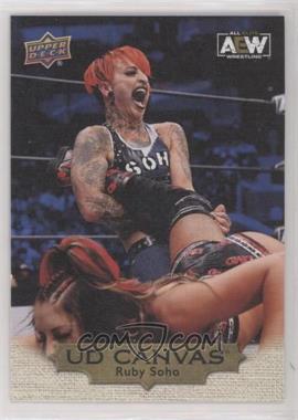 2022 Upper Deck AEW All Elite Wrestling - UD Canvas - Gold #C4 - Ruby Soho