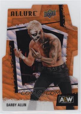 2022 Upper Deck Allure AEW - [Base] - Orange Slice Die-Cut #6 - Darby Allin