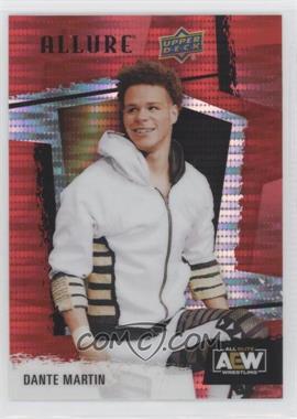 2022 Upper Deck Allure AEW - [Base] - Red Rainbow #36 - Dante Martin