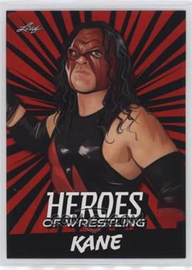 2023 Leaf Heroes of Wrestling - [Base] - Red #B-6 - Kane