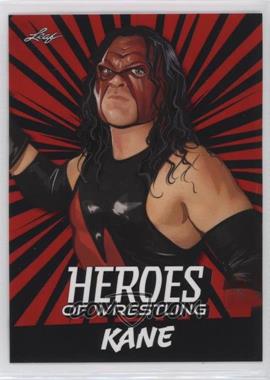 2023 Leaf Heroes of Wrestling - [Base] - Red #B-6 - Kane