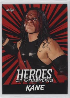 2023 Leaf Heroes of Wrestling - [Base] - Red #B-6 - Kane