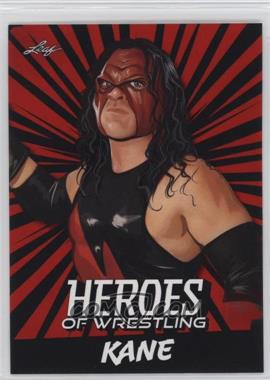 2023 Leaf Heroes of Wrestling - [Base] - Red #B-6 - Kane