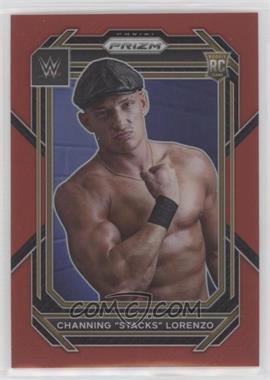 2023 Panini Prizm WWE - [Base] - Red Prizm #113 - Channing "Stacks" Lorenzo /299