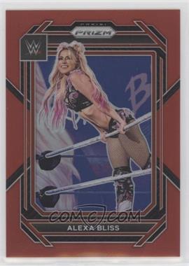 2023 Panini Prizm WWE - [Base] - Red Prizm #139 - Alexa Bliss /299