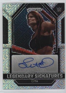 2023 Panini Prizm WWE - Legendary Signatures - Mojo Prizm #LS-LTA - Lita /25