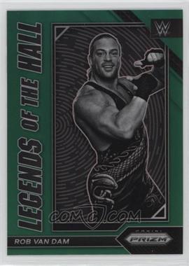 2023 Panini Prizm WWE - Legends of the Hall - Green Prizm #13 - Rob Van Dam