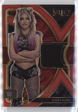 2023 Panini Select WWE - Selective Swatches - Red Prizm #SW-ABS - Alexa Bliss /99