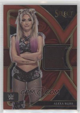 2023 Panini Select WWE - Selective Swatches - Red Prizm #SW-ABS - Alexa Bliss /99