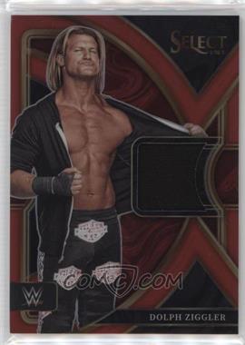 2023 Panini Select WWE - Selective Swatches - Red Prizm #SW-DZG - Dolph Ziggler /99