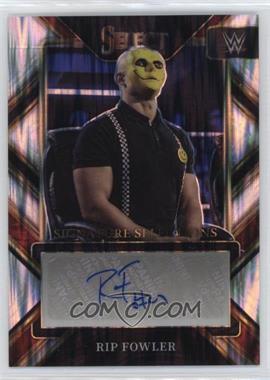 2023 Panini Select WWE - Signature Selections - Flash Prizm #SL-RPF - Rip Fowler