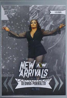 2024 Upper Deck AEW New Arrivals - [Base] - Silver #1 - (Jan. 3, 2024) - Deonna Purrazzo