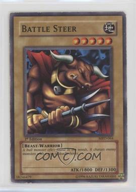 2002 Yu-Gi-Oh! - Metal Raiders - [Base] - 1st Edition #MRD-064 - Battle Steer [Good to VG‑EX]
