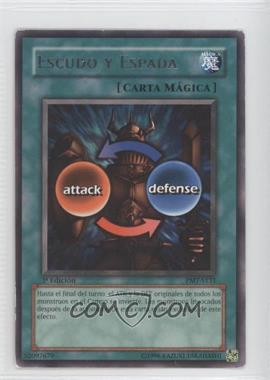 2002 Yu-Gi-Oh! - Metal Raiders - [Base] - Spanish Unlimited #PMT-S131 - Shield & Sword (R) [Noted]