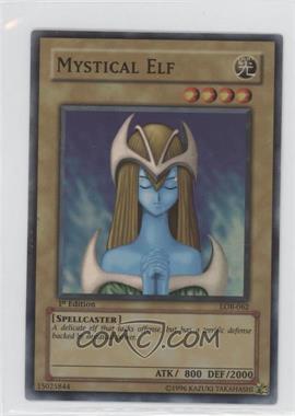 2002 Yu-Gi-Oh! Legend of Blue Eyes White Dragon - [Base] - 1st Edition "Asian American" Back #LOB-062 - Mystical Elf