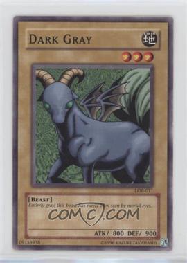 2002 Yu-Gi-Oh! Legend of Blue Eyes White Dragon - [Base] #LOB-011 - Dark Gray