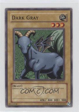 2002 Yu-Gi-Oh! Legend of Blue Eyes White Dragon - [Base] #LOB-011 - Dark Gray