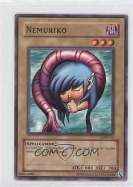 2002 Yu-Gi-Oh! Legend of Blue Eyes White Dragon - [Base] #LOB-013 - Nemuriko