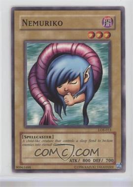 2002 Yu-Gi-Oh! Legend of Blue Eyes White Dragon - [Base] #LOB-013 - Nemuriko