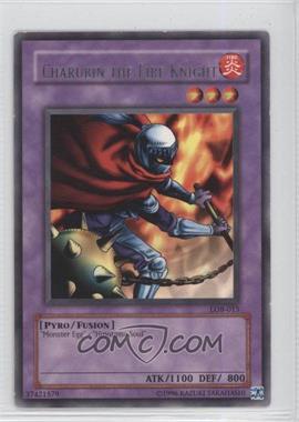 2002 Yu-Gi-Oh! Legend of Blue Eyes White Dragon - [Base] #LOB-015 - Charubin the Fire Knight