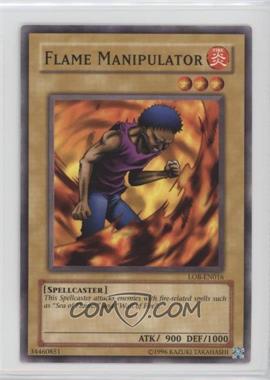 2002 Yu-Gi-Oh! Legend of Blue Eyes White Dragon - [Base] #LOB-016 - Flame Manipulator