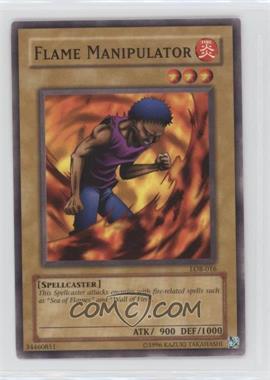 2002 Yu-Gi-Oh! Legend of Blue Eyes White Dragon - [Base] #LOB-016 - Flame Manipulator