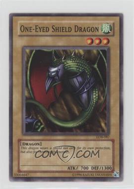 2002 Yu-Gi-Oh! Legend of Blue Eyes White Dragon - [Base] #LOB-087 - One-Eyed Shield Dragon