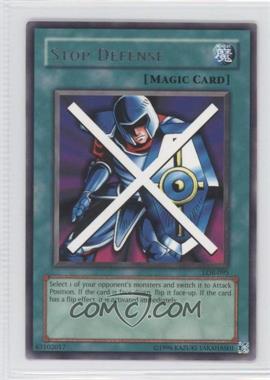 2002 Yu-Gi-Oh! Legend of Blue Eyes White Dragon - [Base] #LOB-095 - Stop Defense