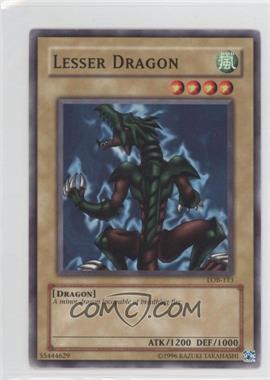 2002 Yu-Gi-Oh! Legend of Blue Eyes White Dragon - [Base] #LOB-113 - Lesser Dragon