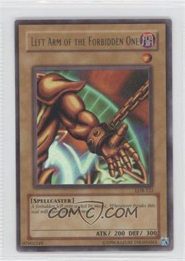 2002 Yu-Gi-Oh! Legend of Blue Eyes White Dragon - [Base] #LOB-123 - Left Arm of the Forbidden One