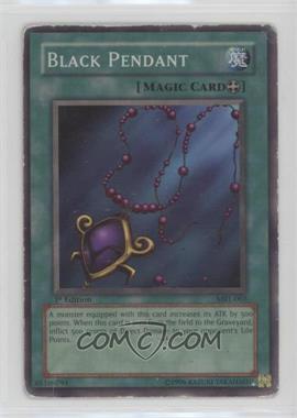 2002 Yu-Gi-Oh! Magic Ruler - Booster [Base] - 1st Edition #MRL-003 - Black Pendant [Poor to Fair]