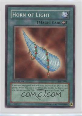 2002 Yu-Gi-Oh! Magic Ruler - Booster [Base] - 1st Edition #MRL-004 - Horn of Light [EX to NM]