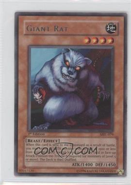 2002 Yu-Gi-Oh! Magic Ruler - Booster [Base] - 1st Edition #MRL-079 - Giant Rat