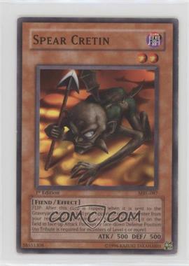 2002 Yu-Gi-Oh! Magic Ruler - Booster [Base] - 1st Edition #MRL-087 - Spear Cretin [EX to NM]