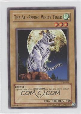 2002 Yu-Gi-Oh! Pharaoh's Servant - [Base] - Unlimited #PSV-093 - The All-Seeing White Tiger