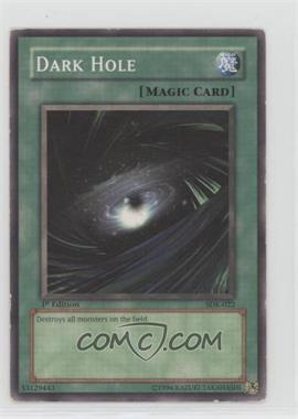 2002 Yu-Gi-Oh! Starter Deck Kaiba - [Base] - 1st Edition #SDK-022 - Dark Hole