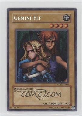 2003 Yu-Gi-Oh! - Labyrinth of Nightmare - [Base] - Unlimited #LON-000 - Gemini Elf