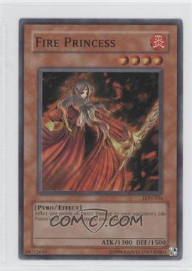 2003 Yu-Gi-Oh! - Labyrinth of Nightmare - [Base] - Unlimited #LON-034 - Fire Princess