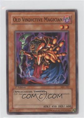2003 Yu-Gi-Oh! - Magician's Force - [Base] - 1st Edition #MFC-067 - Old Vindictive Magician [Noted]