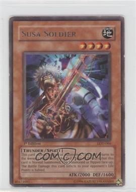 2003 Yu-Gi-Oh! Legacy of Darkness - [Base] - 1st Edition #LOD-066 - Susa Soldier [Noted]