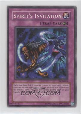 2003 Yu-Gi-Oh! Legacy of Darkness - [Base] - Unlimited #LOD-095 - Spirit's Invitation [EX to NM]