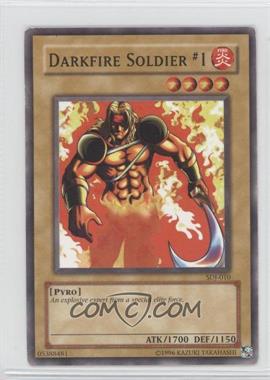 2003 Yu-Gi-Oh! Starter Deck Joey - [Base] - Unlimited #SDJ-010 - Darkfire Soldier #1 [Noted]