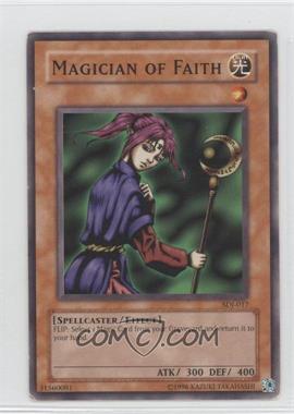 2003 Yu-Gi-Oh! Starter Deck Joey - [Base] - Unlimited #SDJ-017 - Magician of Faith [Noted]
